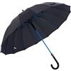 Generic XYNSNDB Ombrello Ombrello da Esterno Antivento Ombrello Lungo Antivento Ombrello Dritto Automatico per Donna Golf Ombrello da Uomo Ombrello da Viaggio d'Affari (Blu : Zwart)