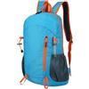 Générique Daypack Hiking Backpack, Lightweight Waterproof Outdoor Pack, 11.02 x 7.48 x 17.72 Inches Ampia Capacità Travel Bag per Camping, Backpacking, Ciclismo, Fishing and Daily Adventures, Nero