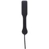 IRFHDCX Frustino Cavallo Frustini da frustino for frustini Paddle in Metallo con Chiodi in Pelle Nera 32 cm