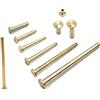 GMBYLBY Pesi con Punta in Ottone Inserto a Adatto per Alberi in Acciaio Carbonio, Legno, Ferro, per da Golf, Rame Sportivo, 1/2 / 3/4 / 5/6 / 7/8 / 9 / 10g
