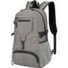 Générique Hiking , Waterproof Travel Backpack, Small Compact Folding Design, Reflective Stripes Safety, (11,42 x 5,51 x 17,32 pollici), Ideal for Outdoor Sport, Cycling, Biking, grigio, Se