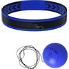 Générique Boxing Reflex Ball Headband, Beginner Reflex Punching Gear, Fun Hand-Eye Coordination Trainer, Easy Setup for Home Gym, Outdoor Training, Fitness Practice, Yellow, Arancione, Blu