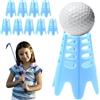 Generic Tees da golf interni 10 mini tee portatili per l'allenamento di golf