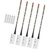 FOLODA Led Fising Glow Stick Pesce Rod Lampada Allarme Esterna Impermeabile Canna Da Pesca Punta Glow Stick Attrezzatura Da Pesca Accessorio Morsi Indicatori