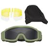 Generisch Occhiali con Maschera Protettiva da Ciclismo Antiappannamento Antigraffio