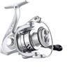 Sandyseptember Leggero come mulinello DC con rapporto di trasmissione 7.1 a 1 più freno elettronico per applicazioni di pesca sul lago fiume e mare (modello AW5000)