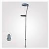ALEjon Stampelle per avambraccio Regolabile Maniglia per stampelle Regolabile Maniglia Comfort Alluminio Spesso Leggero 10 Livelli 22 cm Altezza Regolabile Stampella per Braccio Leggera