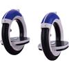 Generic Longboard rinforzato con struttura in PU ad alto carico, tavola lunga per assorbimento degli urti e resistenza antiscivolo per prestazioni e sicurezza migliorate Blue