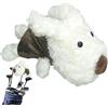 Générique Golf Club Covers, Stylish Puppy Protectors, 7,48 x 4,06 pollici Adorable Headcover Driver, Animal Golf Club Protector, Fairway Hybrid Head Cover for Women Men, Sports Accessories