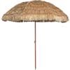 Generic XYNSNDB Ombrellone Ombrellone da Patio Ombrellone da Mercato Ombrellone da Spiaggia in plastica Artificiale in Paglia Ombrellone da Patio con Struttura in Acciaio per Piscina all'aperto Vibrazione