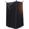 Ginwrek Tenda da doccia portatile per fasciatoio, 76,2 x 68,6 x 182,9 cm, da appendere, per la privacy, per campeggio, spiaggia e yacht, colore: nero