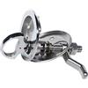 LLOOPK Red DOT Serratura da Pavimento in Acciaio Inox 316 Accessori Hardware Marino Maniglia da Pavimento con Fibbia for Porta