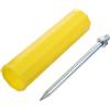 MERRYHAPY Supporto per Canna da Pesca Professionale in Metallo e Plastica da Terra Porta Tondo Stabile e Resistente Colore Casuale per Attrezzi Pesca in Mare