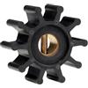 IWBR Girante della Pompa dell'Acqua Adatta for Jabsco for Johnson for Yanmar 18653-0001 09-810B 128990-42200 10 Lame Nero Diametro 50mm