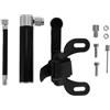 jojofuny Pompa Standard Bicicletta Lega per Alluminio Manuale Portatile in Manometro 120psi Compatibile per Gonfiaggio con Valvole Pneumatici