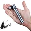 Icocopro mini Bike Pump - 160 psi Fits Presta e Schrader in lega di alluminio mini bici Air pump-reliable, Compact & light - Bicicletta pneumatico pompa per strada, BMX e mountain bike
