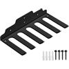 Générique Barbell Hanger Wall, Purpose Workout, 11,81 x 6,14 in 6 ganci per riporre rack, anti rusto, finitura rivestita, organizer per sollevamento pesi, cintura di supporto, casa, palestra, garage