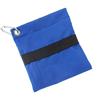 esowemsn 1 sacchetto per tee da golf, con cerniera, in nylon, con moschettone, unisex, blu