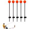 Generisch Punta della canna da pesca su ghiaccio, mini punte per canna da pesca, Finishing Pole Spring Bobber, attrezzatura da pesca leggera, accessori per la pesca sul ghiaccio