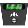 Mission Darts Leveller Pro | Livella a bolla d'aria per bersaglio in alluminio lavorato con precisione con perno di fissaggio (BX277)