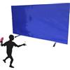 Generic Divisorio portatile da ping pong, 140 cm, pieghevole, per uso interno/esterno, barriera ideale per campi da ping pong