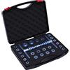 JDBDU Set di pressacavi per bicicletta, strumento di pressatura per cuscinetti 6800-6903 e 6000, in alluminio CNC e acciaio, con custodia