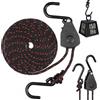 FRCOLOR Corda Carrucola per Kayak e Canoa 2 Pezzi 68kg in Nylon