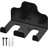 Jubepk Supporto per bilanciere, rastrelliera verticale da palestra, scaffale per bar, gancio per palestra da garage, scaffale verniciato a polvere, porta bilancieri da parete, gancio per attrezzature da