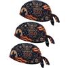 Kaeltsyn Bandana Head Wrap 1776 2026 Poliestere Tie Back Copricapo all'aperto per equitazione, viaggi e raduni patriottici Utilizzare Headwrap Skull Cap patriottica Bandana Bandiera Sciarpa Doo Straccio