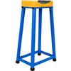 Yunmeryker Squat Rack per Home Gym, Squat Stand Regolabile per Allenamento in Casa, Rack Palestra Multifunzione, Modello ispessito non regolabile in altezza (una coppia), Altezza totale 120cm
