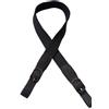 Generico Cinta Elastica Fucile Nera Cinghia Elasticizzata Rifiniture Pelle