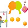 Jubepk Trainer Pratica per Tennis da Tavolo Trainer Quadrato Per Bambini, Set Di