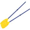 Toyvian Pagaia per Kayak e Barca Pieghevole e Staccabile in ABS, 1 Paio di Remi Neri Portatili per Canotto e Accessori Canoa