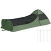 Générique Foldable Pop-Up Single Bed Tent, Canopy Sleeping Bag Net with Double Zipper, Portable Shelter (86,61 x 41,34 x 29,53 pollici), Fine Mesh Camping Gear for Travel, Bedroom, Outdoor