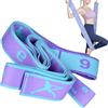 Generisch Fasce di resistenza per danza, kit per pilates, 137,2 cm, elasticizzate, con livelli di forza, struttura in lattice robusto, attrezzatura da allenamento con stile di allenamento, fasce per esercizi