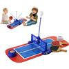 Generisch Set di racchette da ping pong portatili, gioco interattivo per la famiglia per bambini, sviluppato capacità di gioco, coordinazione occhio-mano, a casa, a scuola, in viaggio