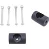 JSGHGDF Set di rivetti per pinne subacquee Chiusura a pinna subacquea Chiodi resistenti Accessori alettati a molla per immersioni Accessori per alette in acciaio inossidabile Facile da usare Chiusura
