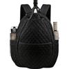 Generisch Grande borsa da pickleball, zaino sportivo impermeabile, 45 x 25 x 20 cm, borsa con più scomparti, borsa leggera per set da pickleball, tasche dal design robusto, zaino per attrezzatura da tennis