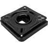 Aramox Supporto Girevole per Sedile della Barca, Rotazione a 360° Rivestimento Nero Sgancio Rapido per Carichi Pesanti Adatto a Sedili Standard da 5x5 Pollici
