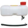 Licsaliwe Serbatoio del Gas per Tosaerba - con Tubo dell'olio e ugello, Serbatoio del Carburante per 1e43f, Bianco