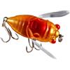 Generico Esca per la pesca alla spigola, esche per la pesca a mosca - Esca per cicala da pesca con esca dura per cicala realistica | Robusta esca da pesca artificiale con esca topwater per laghetto d'acqua