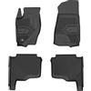 IMJ-Global Tappetini Auto Gomma No. 77 su Misura Compatibili con Jeep Grand Cherokee III 2004-2010, Set Completo di Tappeti Auto TPE per Migliorare Look e Sportività
