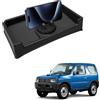 Coleya Scatola Portaoggetti del Cruscotto Centrale Compatibile con Suzuki Jimny JB23 JB33 1998-2018, Console Centrale Portaoggetti, Organizer per Console Centrale con Tappetino Nero