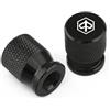 AHUTCYK Coprivalvole per motociclette Per Piaggio One MP3 Beverly 300 400 Medley Liberty 150 ZIP NRG Fly S LX LXV GTV Moto Ruota Valvola Della Gomma Tappi Stelo Copertura(Black)