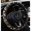 Cysocool Coprivolante in neoprene con stampa mimetica, antiscivolo, traspirante, per auto, per volante, universale, per auto, 37-39 cm