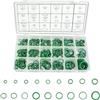 Adunsiaoto 270 Pezzi Gomma Assortimento Kit, Gommino Elettrico Conduttore Guarnizioni Anello Set, 18 Misure Assortite Gomma Nitrilica Kit Assortito, Guarnizione Tenuta Guarnizioni per Automobile