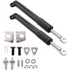 Generico Molle Gas Portellone Posteriore 1 Paio Di Supporti Per Portellone Posteriore Rallentati Facili Da Sollevare Per Ford Per Ranger T6 XL PX Per Wildtrak 2011-2019