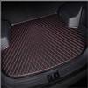 PHONME per Au-di Q5 Sportback 2021-2023 Auto Tappetini Per Bagagliaio In Pelle Vasca Baule Fodera Antiscivolo Tappetino Tappeto Protezione Interni Accessori,Black-red
