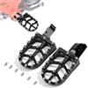 BIUGERCN Pedane Moto per Beta 50, Pedane Motocross CNC Alluminio per Beta 50 RR RR 50 RR50 50RR Beta 50CC Enduro Pit Bike Motocross Nero