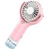 YRTUOP Mini Ventilatore Nebulizzatore - Nebulizzatore Raffrescante Ricaricabile USB con 3 Velocità,Spruzzatore d'Acqua Portatile,per All'aperto Ufficio Patio Spiaggia Viaggio Campeggio Giardino Sport